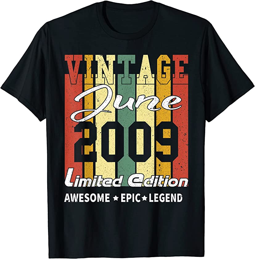 Vintage Limited Edition Birthday Decoration June 2009 T-Shirt