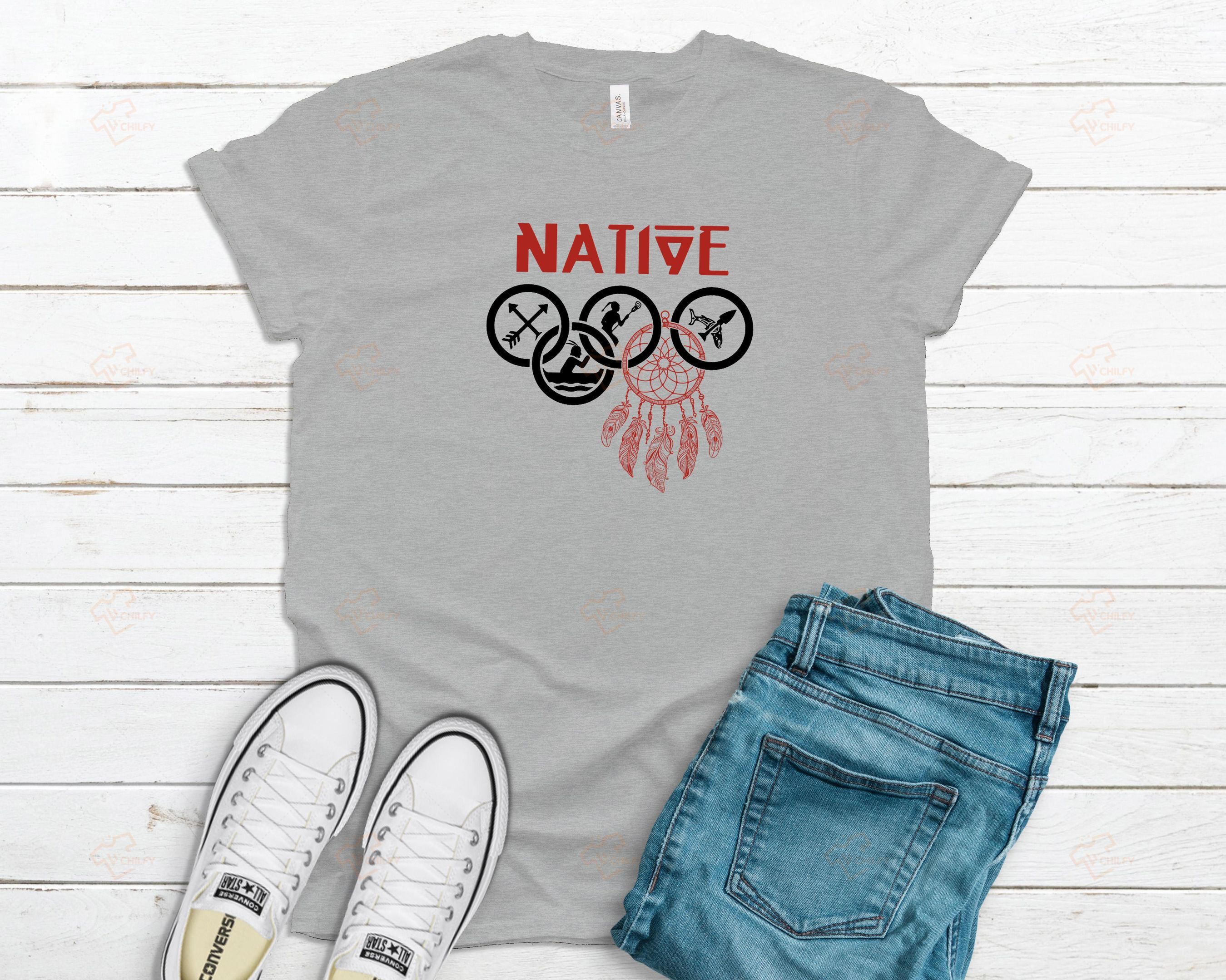 Native dreamcatcher olympic shirt, indian shirt, Native pride shirt, Native shirt