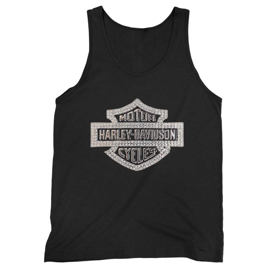 Harley Davidson Logo Sparkle Man’s Tank Top