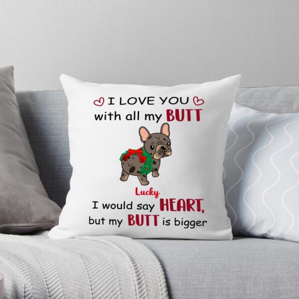 Personalized Cute Dog Pillows – Best Christmas Gifts – Up To 6 Dogs