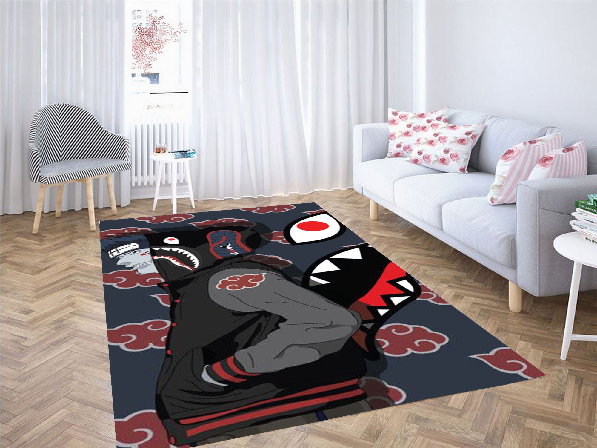 bape shark wallpaper carpet rugs