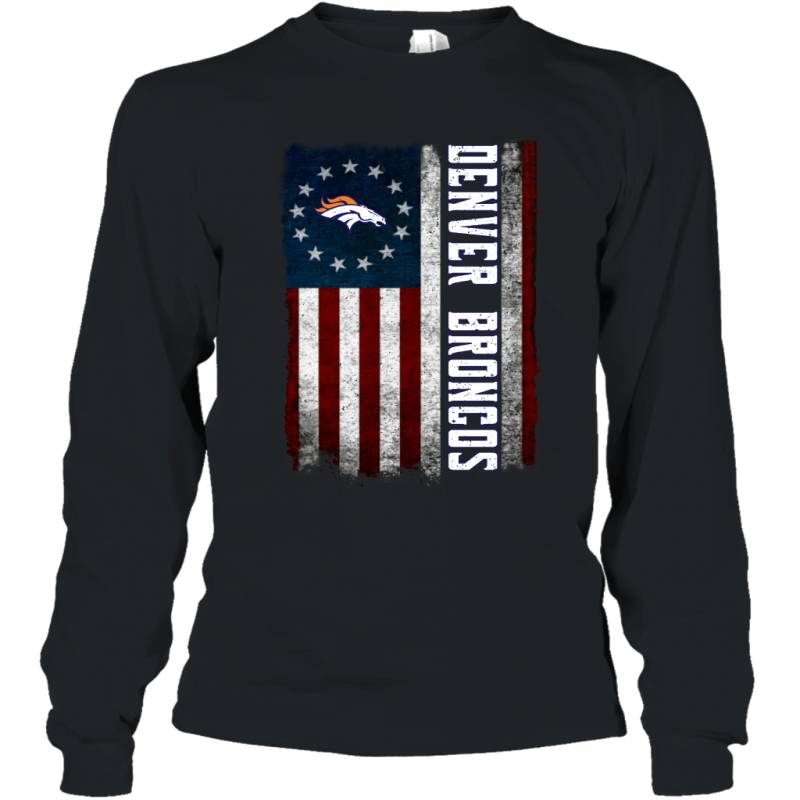 Denver Broncos Betsy Ross Flag Long Sleeve