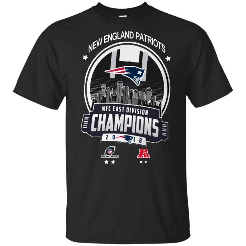 Champions 2018 Afc West Division New England Patriots Shirt G200b Gildan Youth Ultra Cotton T-shirt