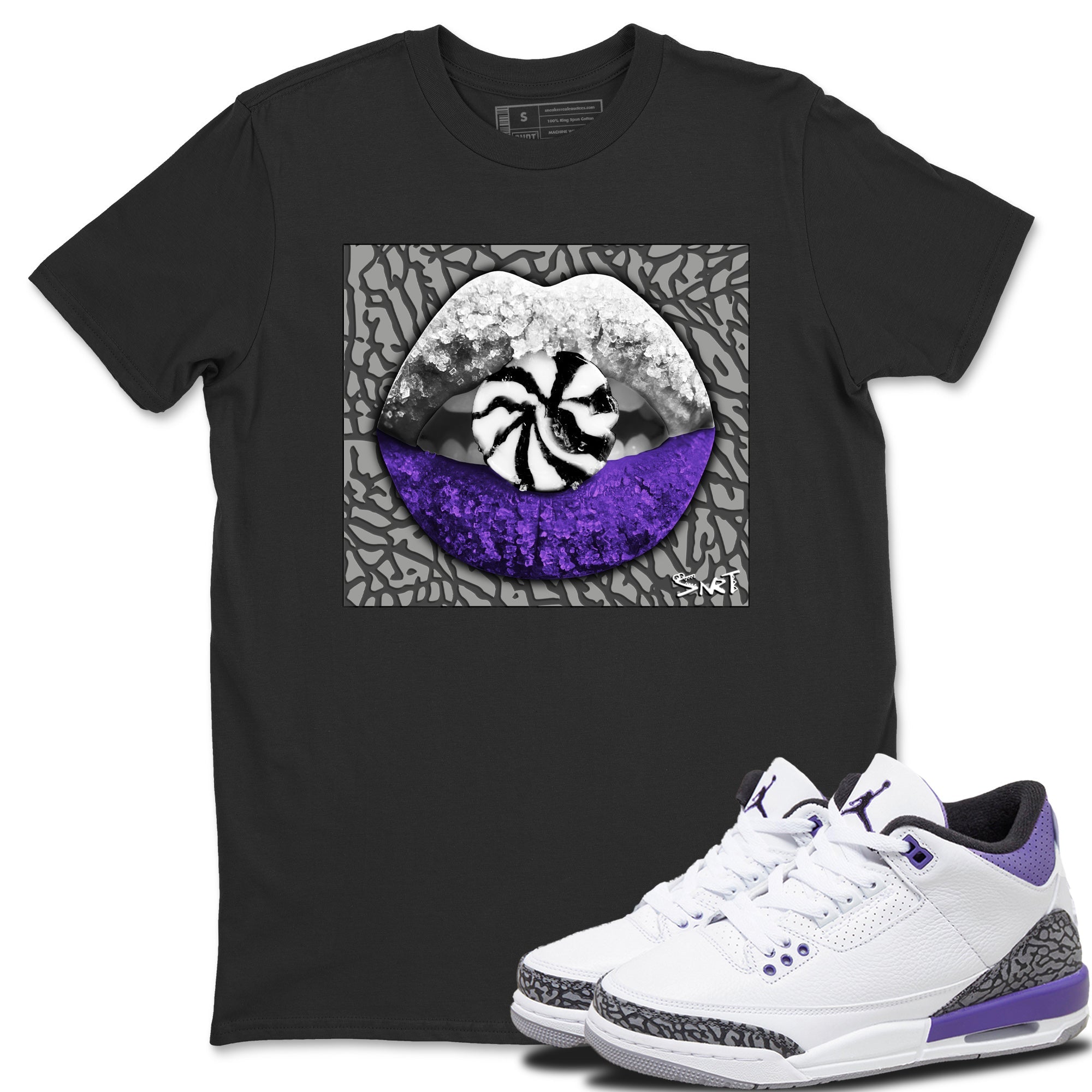 Lips Candy T-Shirt – Air Jordan 3 Dark Iris