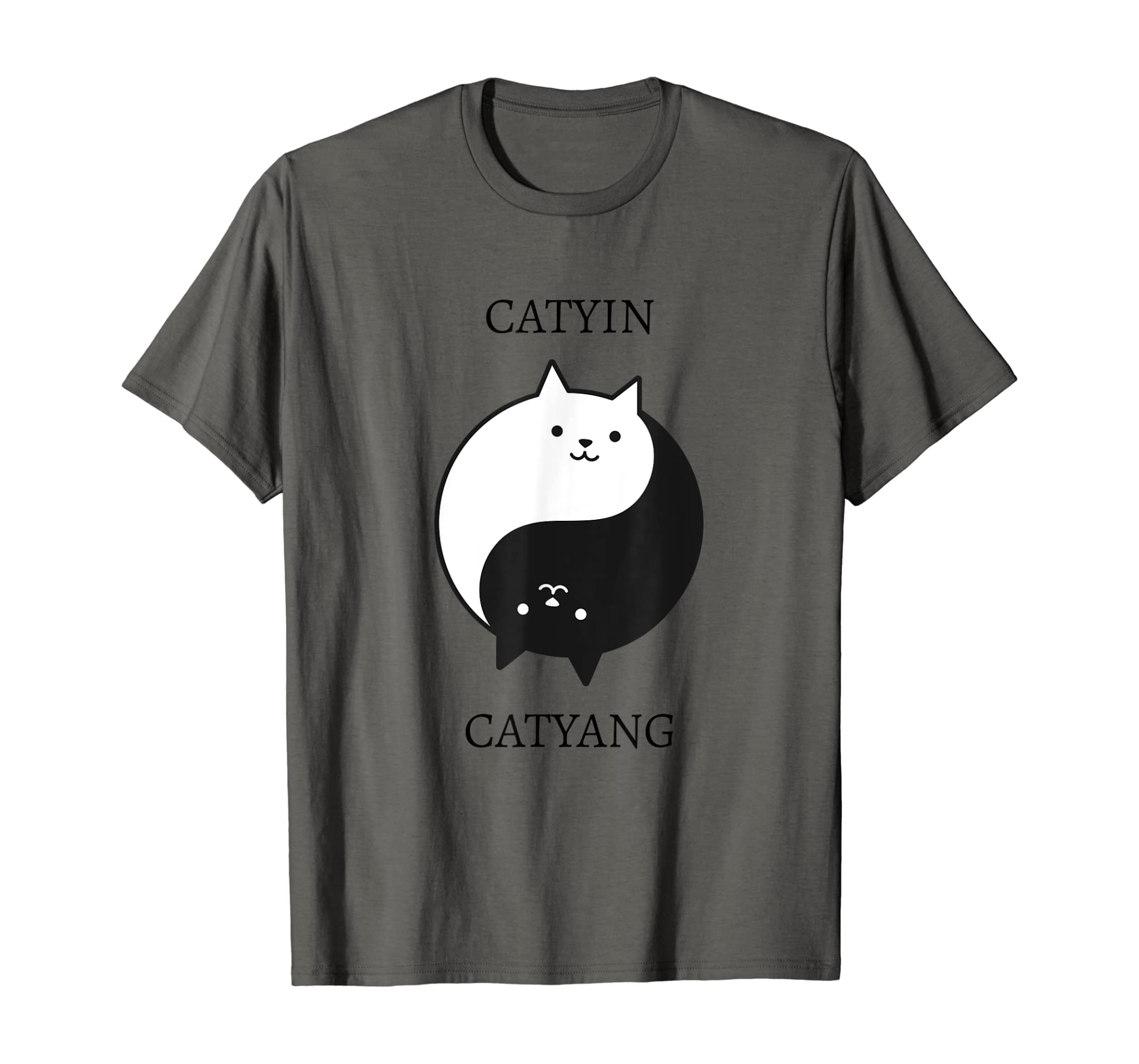 Yin Yang Cat Shirt – Cat Yin and Yang – Black and White Cats