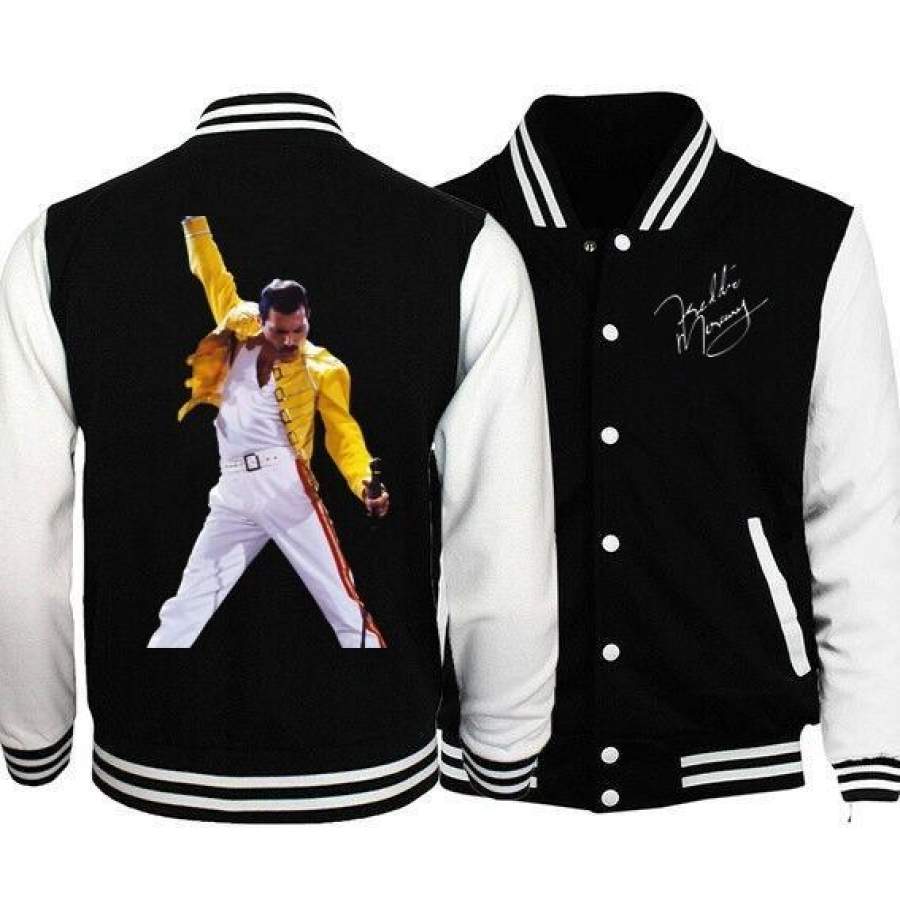 2019 hot sale  Freddie Mercury The Queen Band  Hip Hop Rock Hipster Men’s  Hoodie Jacket XXS-4XL