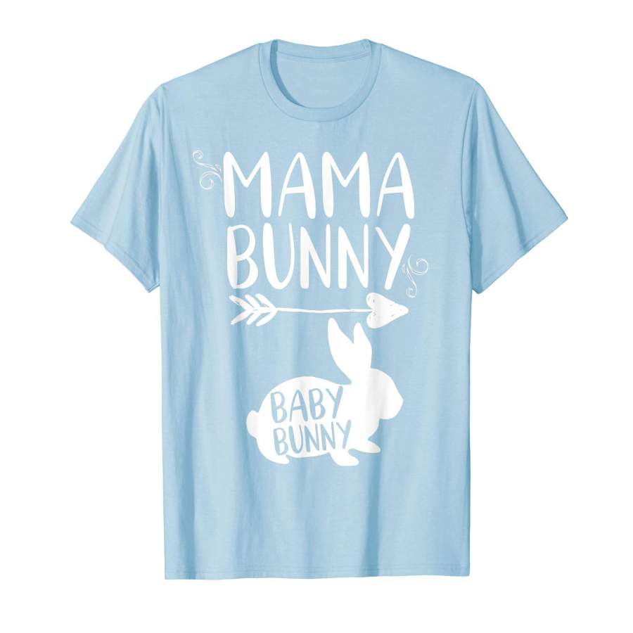 Mama Bunny Cute Easter Shirt Pregnant Mom Gift