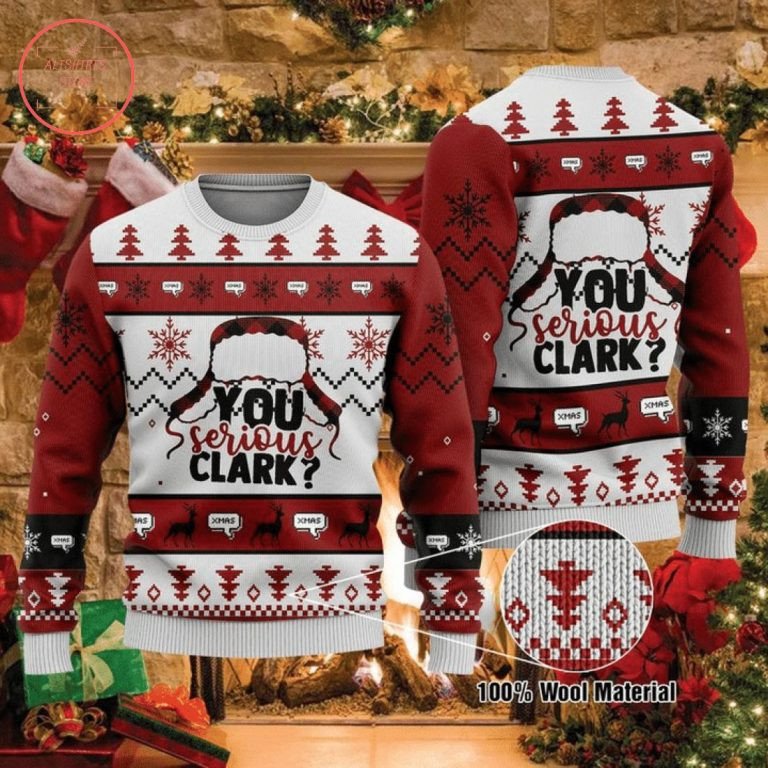 Ugly Christmas Sweater 2021, National Lampoons You Serious Clark Sweatshirt For Women Men Couple Family Funny Cute Plus Size