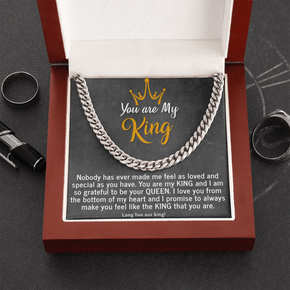 You Are My King | Cuban Necklace For Your King.