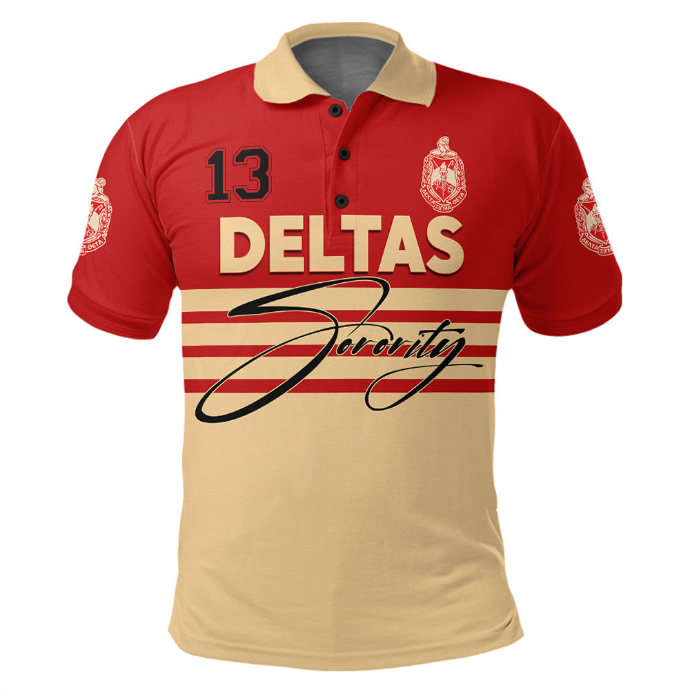 Sorority Polo – Delta Sigma Theta Sporty Premium Polo Shirt