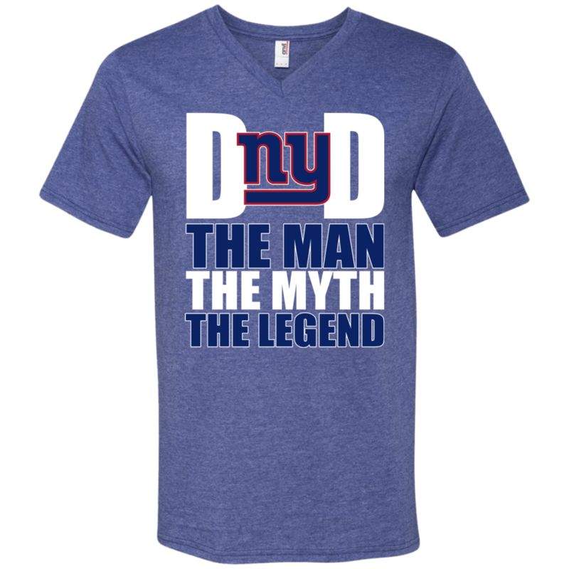 New York Giants Dad The Man The Myth The Legend Shirt-father’s Day