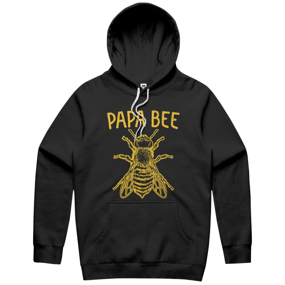 Mens Bee Papa Dad Father Keeper Keeping Apiarist Hive Gift Father’S Day Gift Hoodie