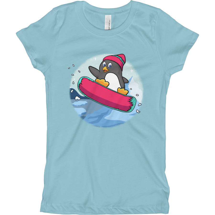 Penguin Unisex 3D All-over Print Tshirt For Girls | Funny Zoo Animal Unisex 3D All-over Print Tshirt | The Jazzy P