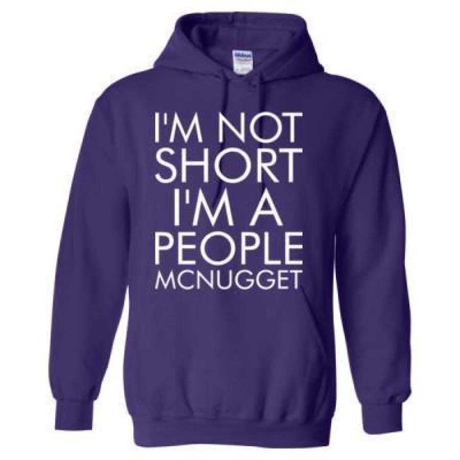 AGR I Am Not Short I Am A People Mcnugget – Heavy Blend™ Hooded Sweatshirt