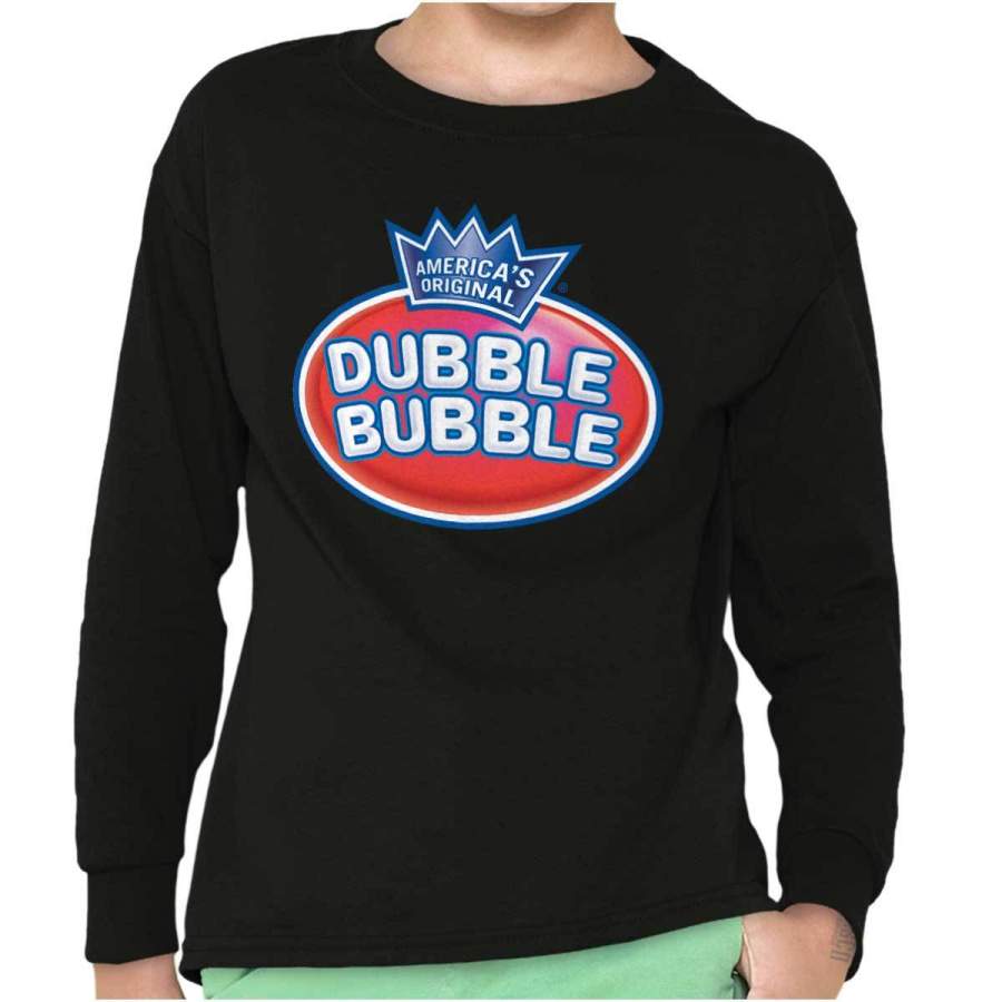 Vintage Dubble Bubble Youth Long Sleeve T Shirt