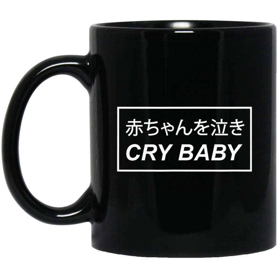 Cry Baby Japanese Aesthetic Soft Grunge Pale Goth Clothing Coffee Mug