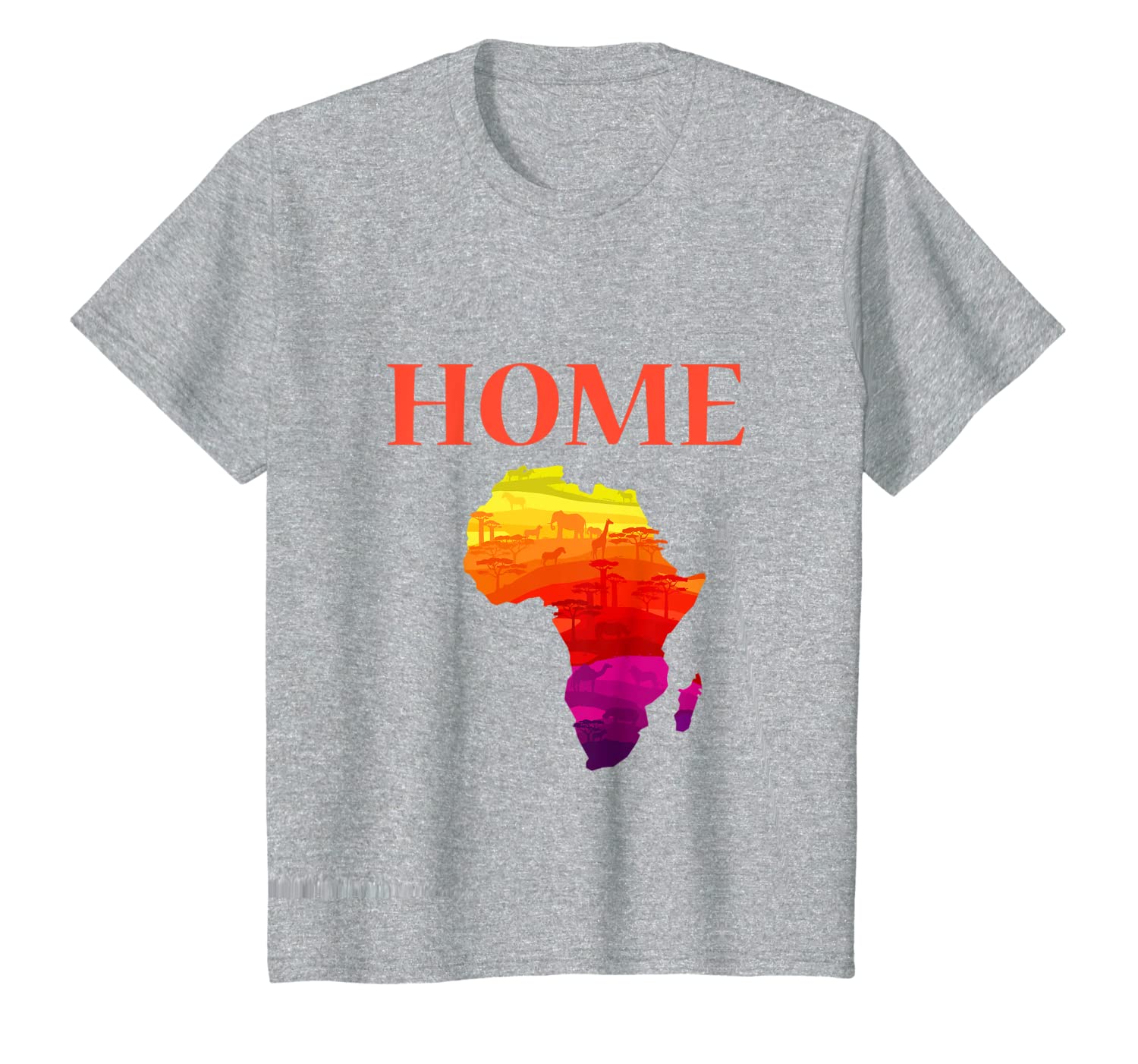 Africa Map Home Black History Month African American T-Shirt  ,Sweatshirt ,Hoodie