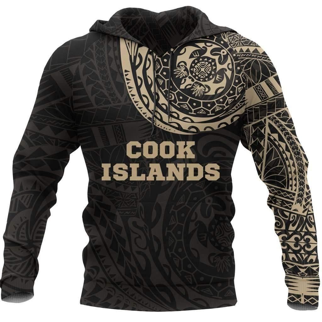 Cook Islands Polynesian Tattoo Style Hoodie