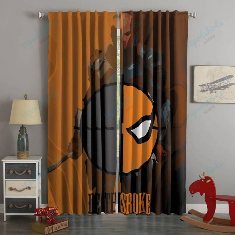 3D Printed Deathstroke Style Custom Living Room Curtains