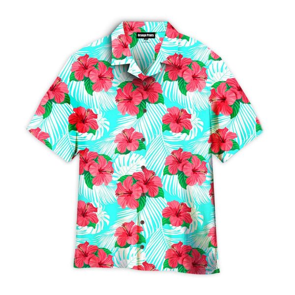 Hibicus Floral Pattern Hawaii Shirt For Men Women Ha74899