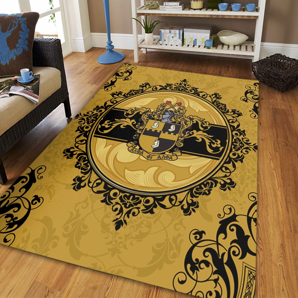 Wonderprint Area Rug Alpha Phi Alpha Nolan Rug Lt10