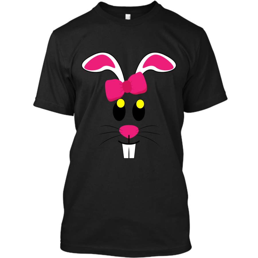 Bunny Shirt-Easter Costume-Easter For Girls T-shirt Custom Ultra Cotton