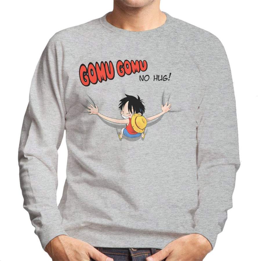 Gomu Gomu No Hug Luffy One Piece Men’s Sweatshirt