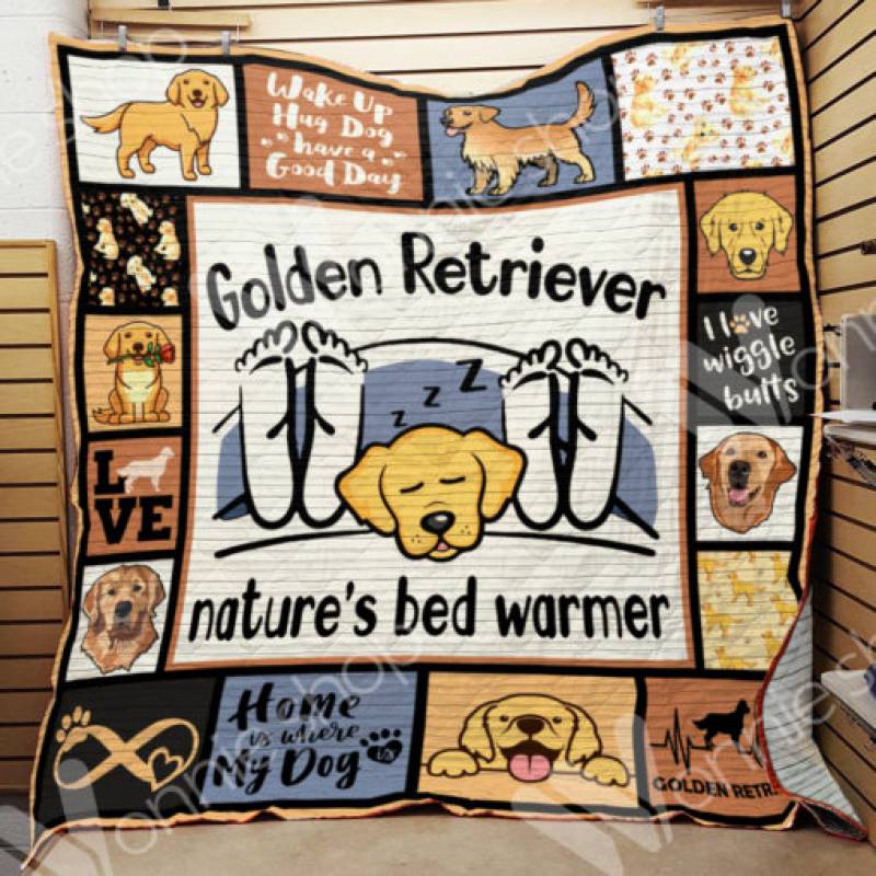 Golden Retriever Dog Blanket OCT1702 85O36