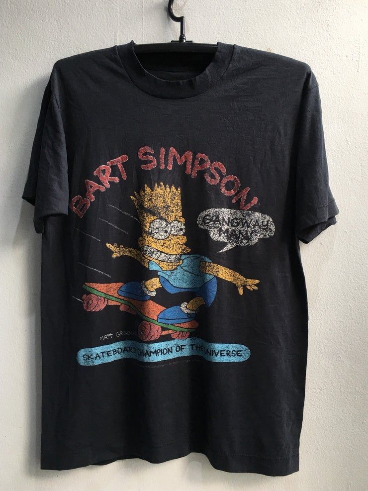 1990 Bart Simpson Vintage Cartoon Shirt