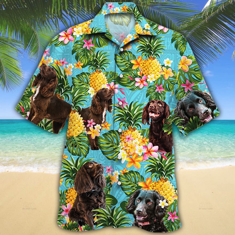 Boykin Spaniel Dog Lovers Pineapple Hawaii Shirt Ha45362