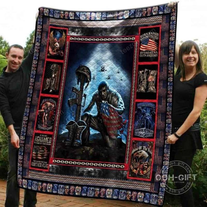 Proud To Be Veteran 3D Blanket TH0807 Quilt