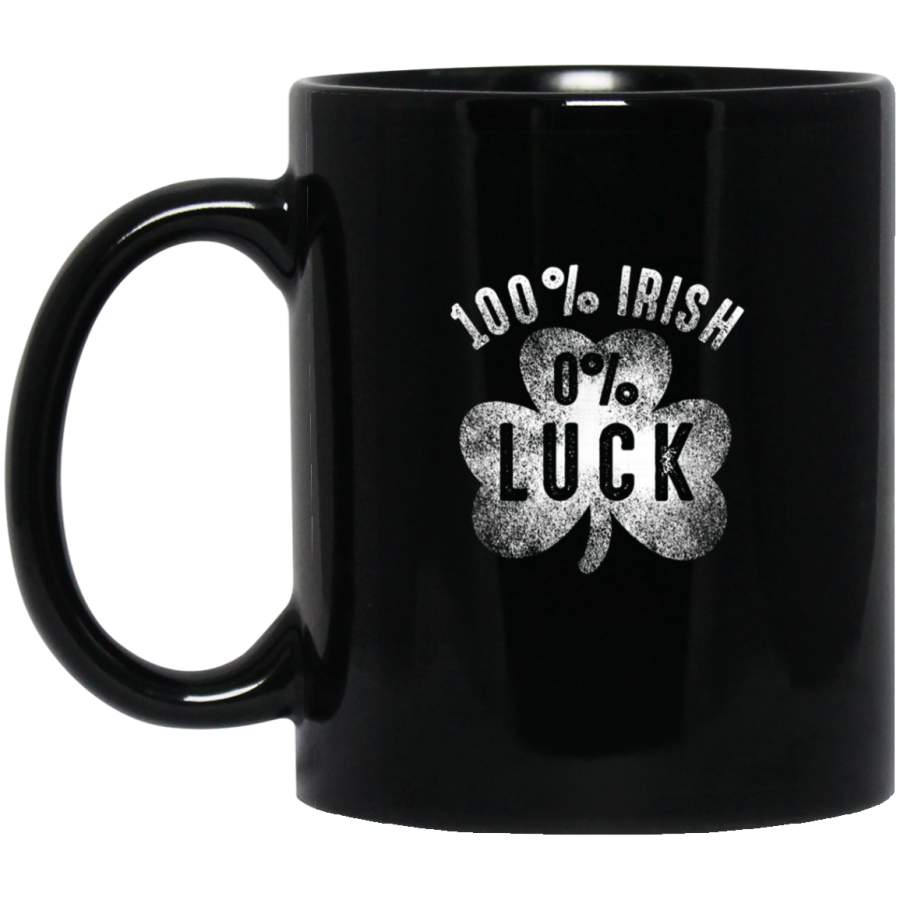 Irish Luck St Patrick Vintage Mug