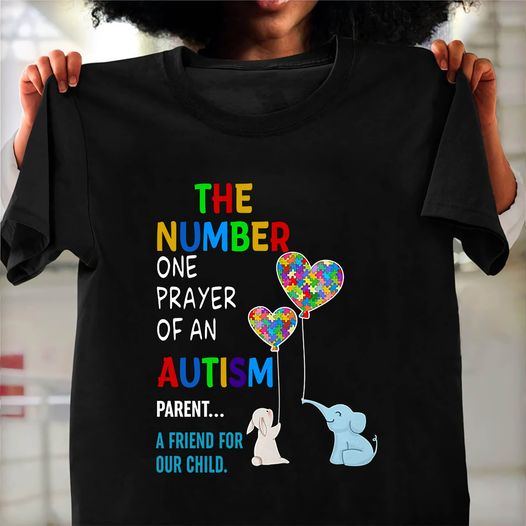 The Number One Prayer Of An Autism Parent Awareness Gift Standard/Premium T-Shirt