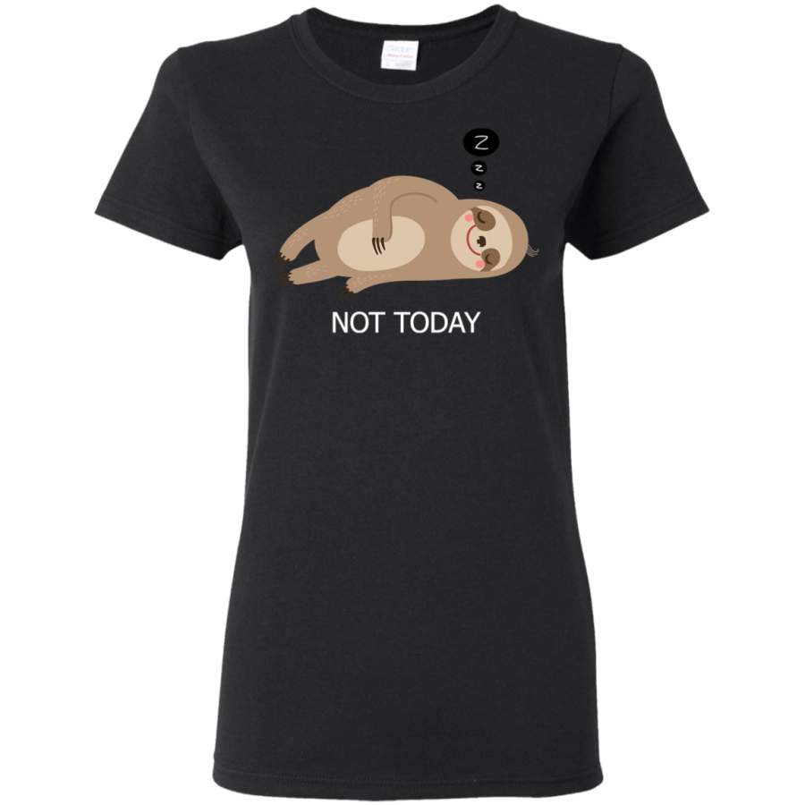 AGR Cute Sloth Dreaming Shirt Womens T-Shirt