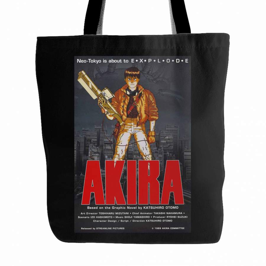 Akira Anime Manga Poster Tote Bag