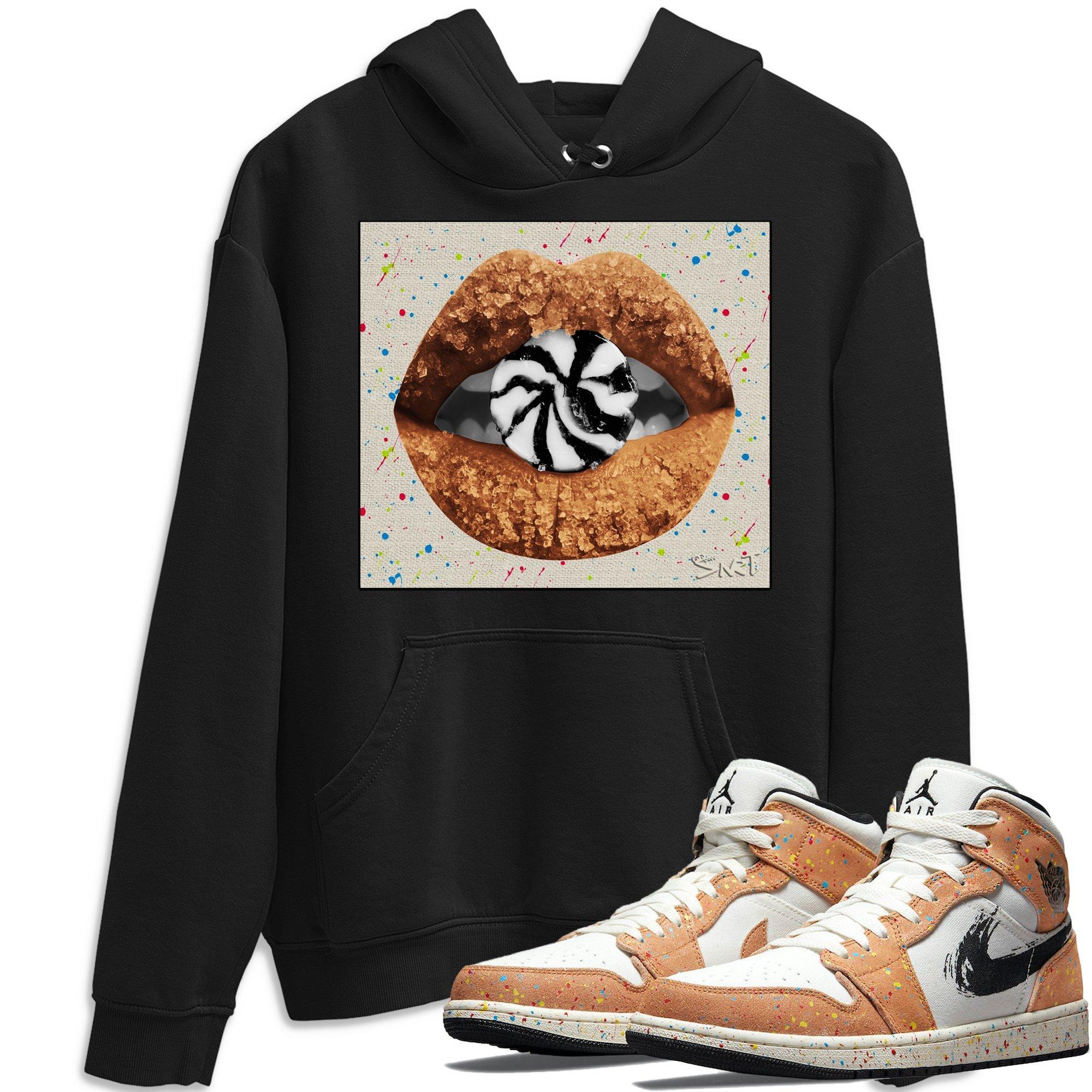 Lips Candy Hoodie – Air Jordan 1 Brushstroke