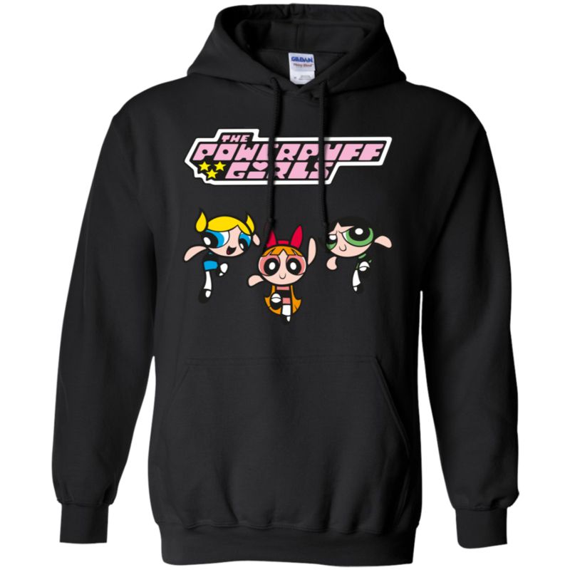 Agr The Powerpuff Girls Happy Girls Gildan Pullover Hoodie Padivode 