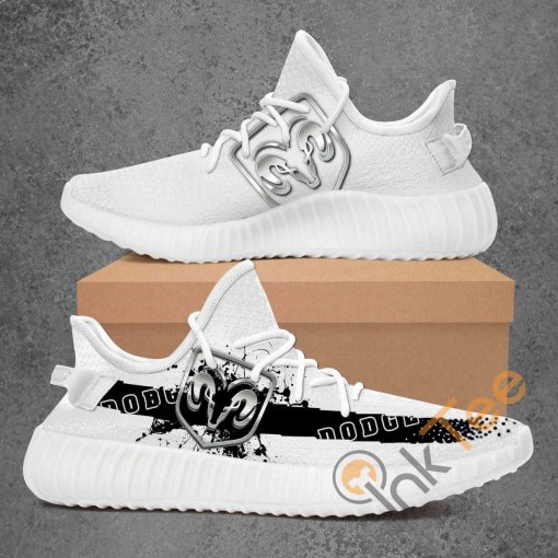 Dodge Custom Shoes Personalized Name Yeezy Sneakers