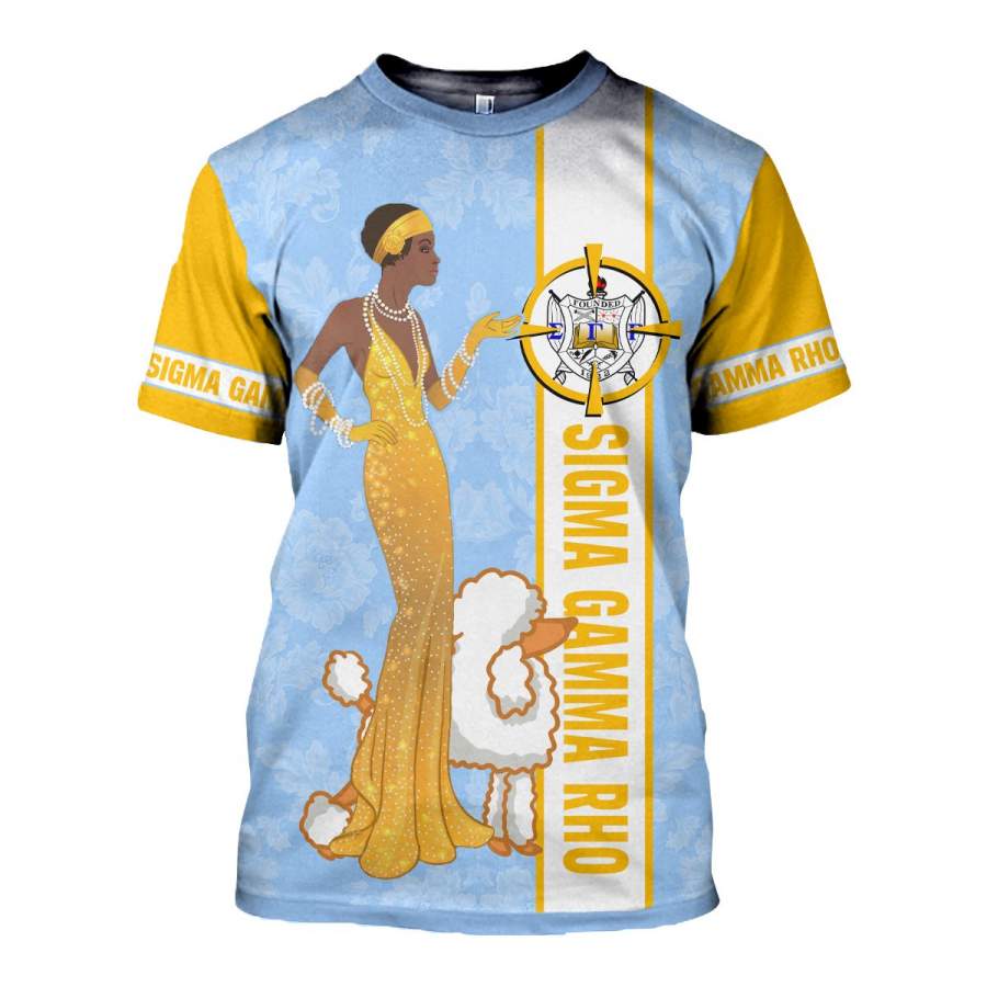 3D FULL OVER PRINTED SIGMA GAMMA RHO CLOTHES 492019