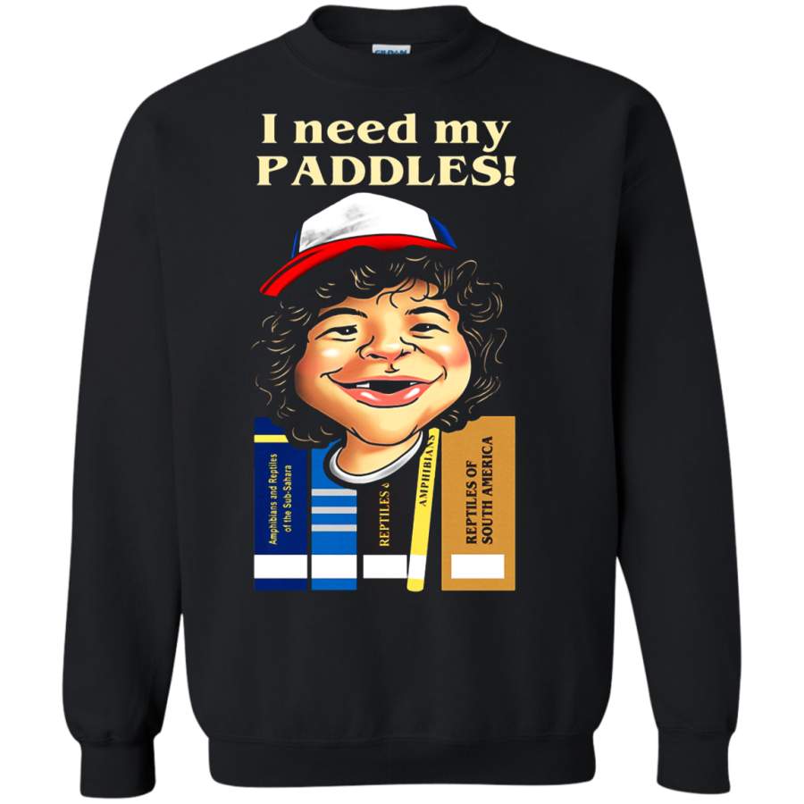 AGR I Need My Paddles Stranger Things Sweatshirt