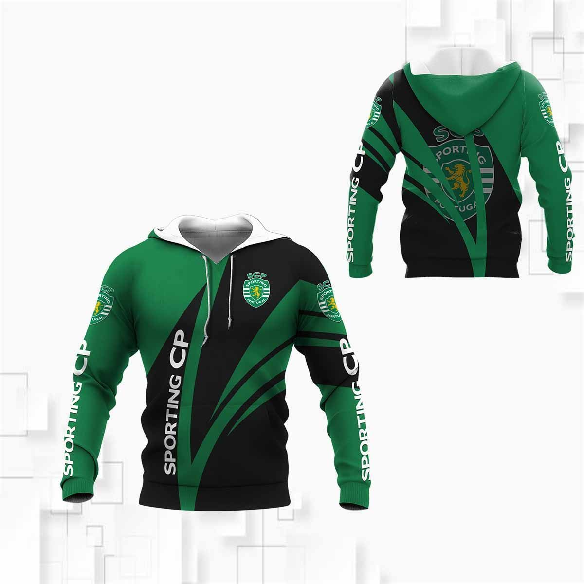 3D All Over Printed Sporting CP LPH-NH Shirts Ver 4 (Green)