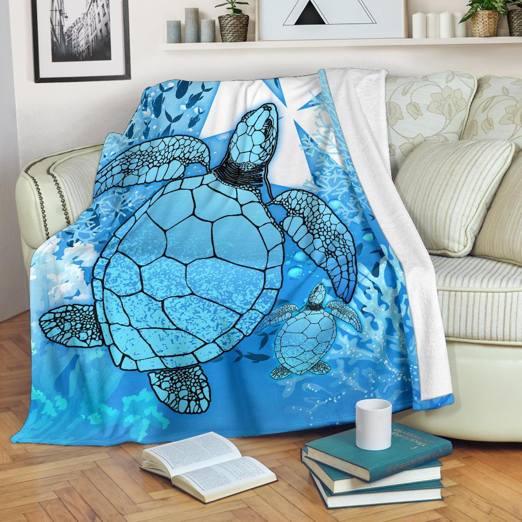 Wallis and Futuna Blanket – Ocean Life A7