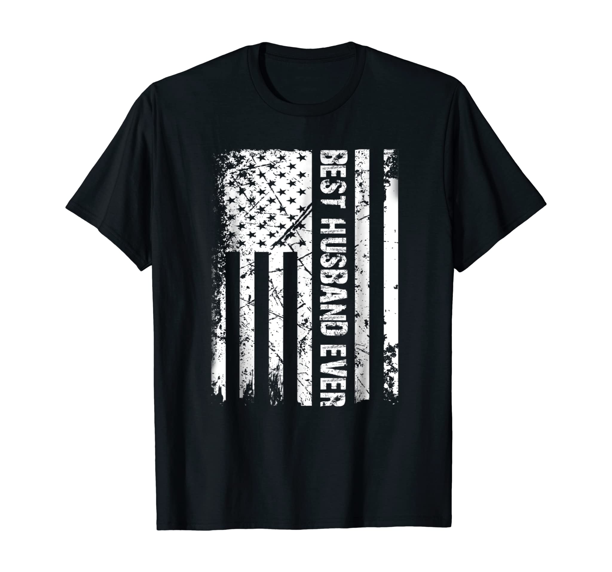 Mens Best Husband Ever American Flag Tshirt Father Day Gift Shirt