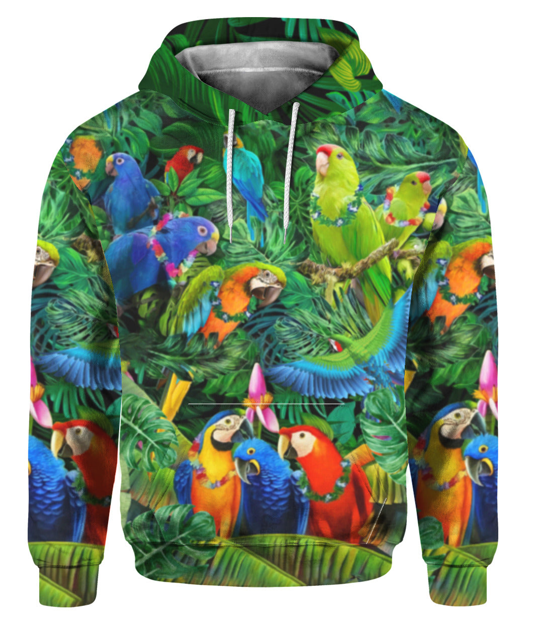 Oragontee Vintage Parrots 3D All Over Print | For Men & Women | Adult | Hp1575