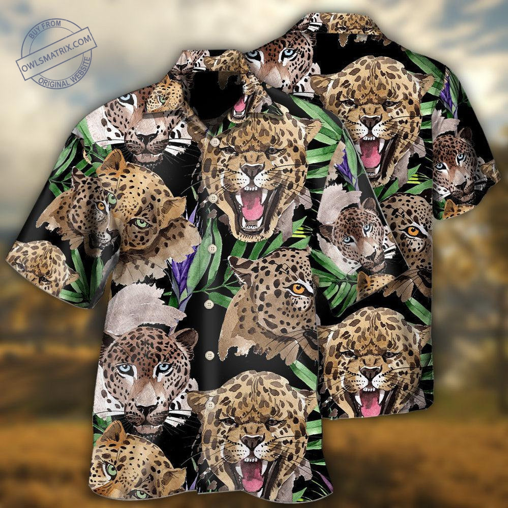 Leopard Tropical Life Hawaii Shirt Ha63915