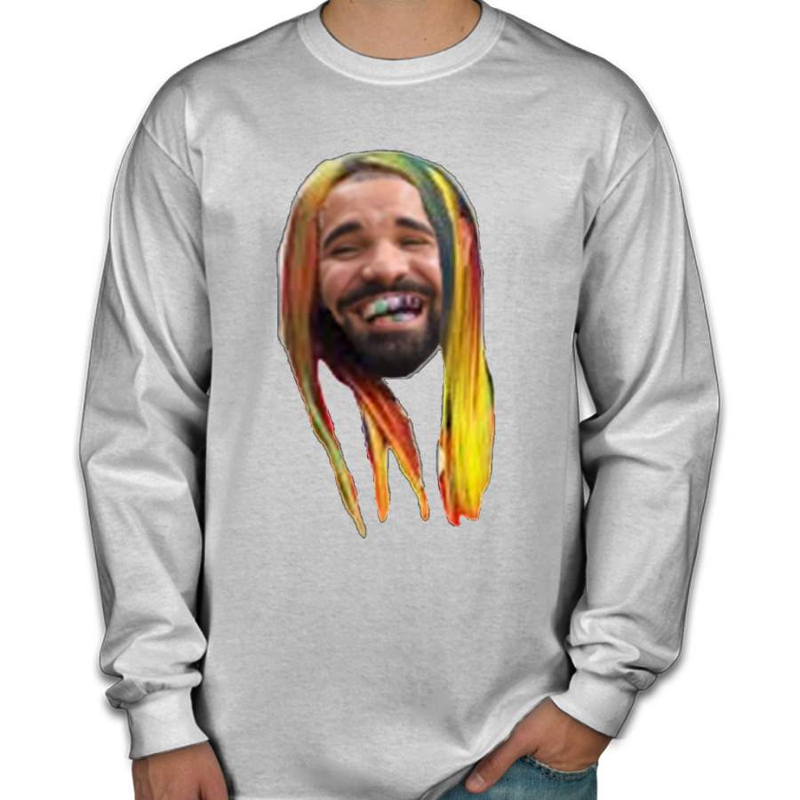 6ix9ine Drake Men Long Sleeve Shirt