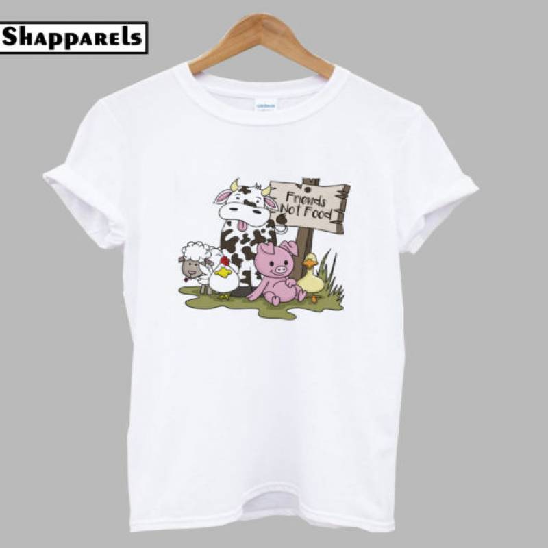 Animal Friends Not Food T Shirt