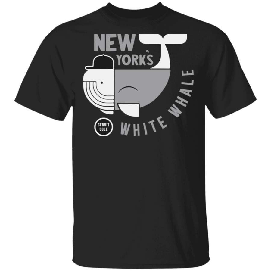 Gerrit Cole New York’s White Whale T-Shirt Long Sleeve Hoodie