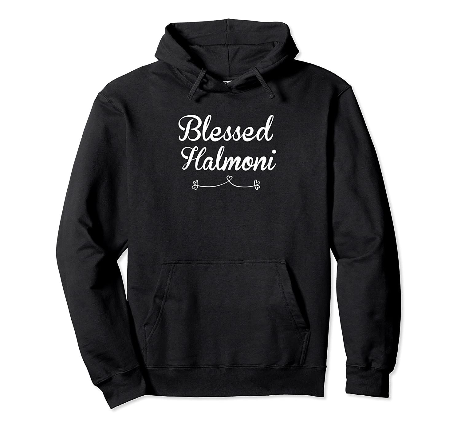 Womens Halmoni Shirt Gift: Blessed Halmoni Pullover Hoodie, T-Shirt, Sweatshirt