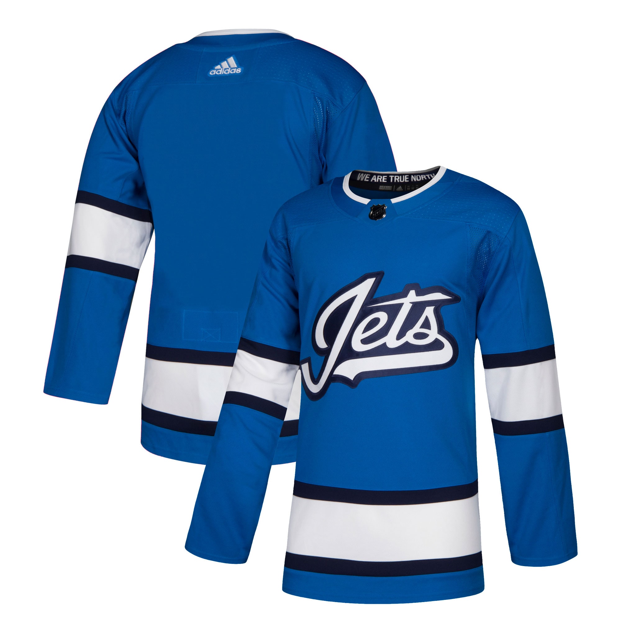 Men's Winnipeg Jets adidas Blue Alternate Authentic Jersey